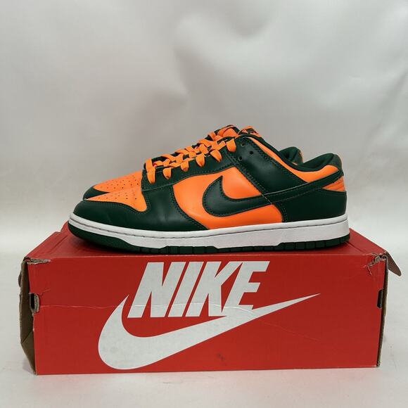 Nike Dunk Low Retro “Miami Hurricanes/Gorge Green” main image 6